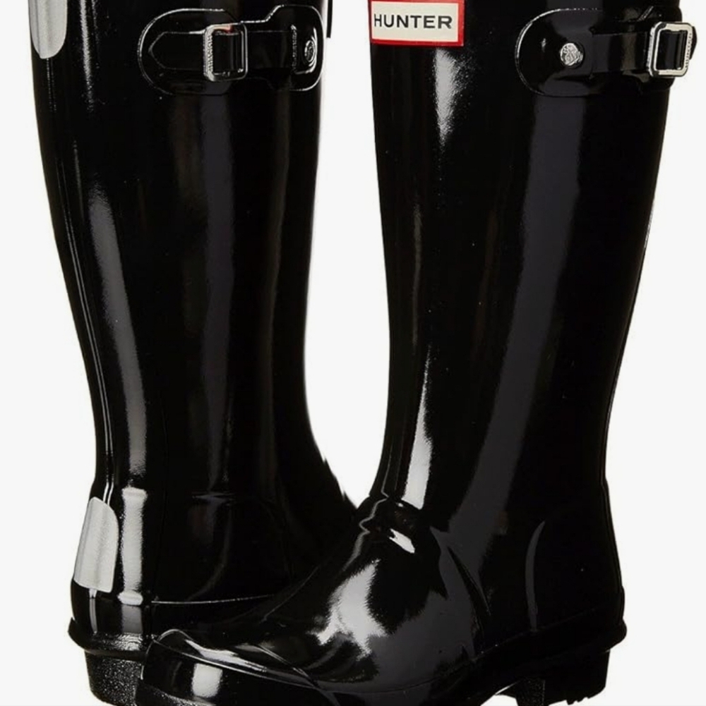 C Hunter | Original Tall Gloss Rain Rubber Boots  37 EU (UK 4 B) - Picture 13 of 14